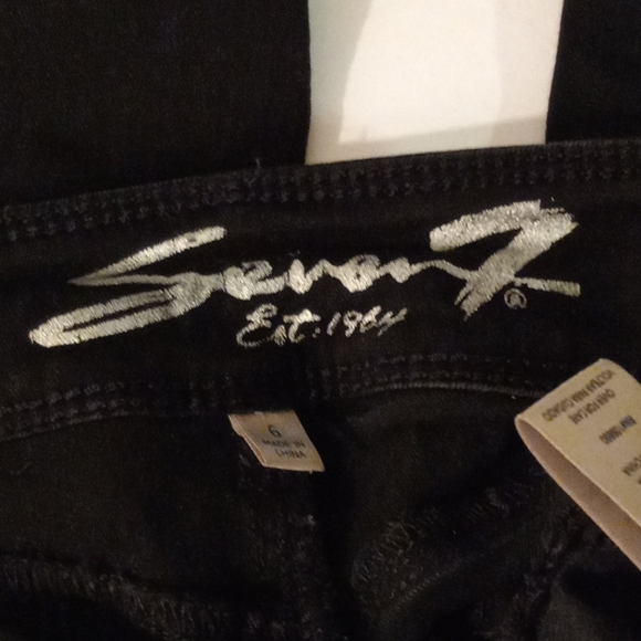 Seven 7  Est 1964 Woman Jeggings Size 6 BOTTY-SHAPE - Picture 8 of 13